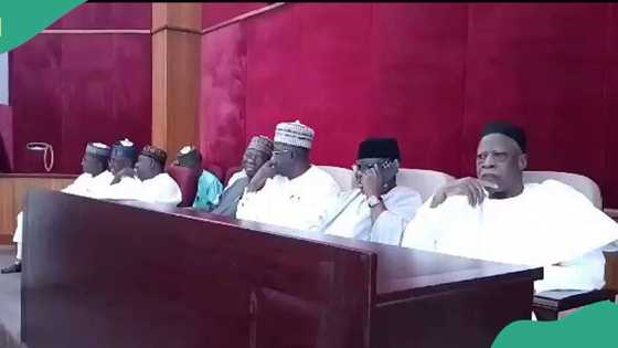 BREAKING: Adamu, Al-Makura, others storm Appeal Court for judgement on Nasarawa guber dispute