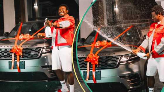 “Bigger news on my birthday”: Nasty Blaq celebrates new age early with a classy Range Rover