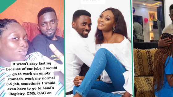Job paying salary in dollars: Lady fasts for boyfriend, his life changes, he becomes landlord