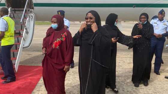 Alhamdulillah na samu lafiya, jirginmu ya samu matsala a sararin samaniya - Aisha Buhari ta yi maganarta na farko