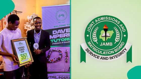UTME result: Medical student who scored 351 in JAMB exam and 98 in physics celebrates his tutor