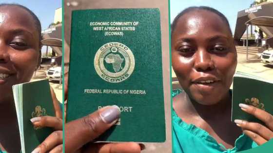 "I paid N26,000": Lady successfully gets her international passport after applying by herself