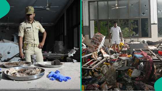 Sad video shows half-eaten and untouched plates of food in hostel where Air India plane crashed into