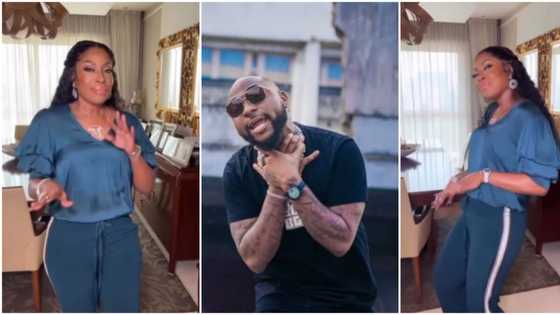 "Oya na, see moves": Fans reacts as Mo Abudu jumps on Davido's Unavailable dance challenge, video trends