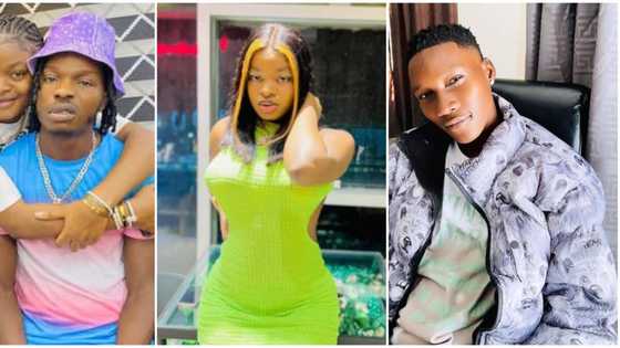 "This is my sister and her man": Sweet moment Naira Marley officially introduced Zinoleesky as sibling's hubby