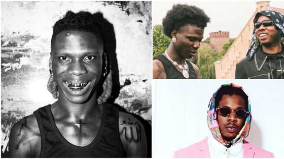 Seyi Vibez switches from strong Yoruba to British-Yoruba accent, praises Runtown, videos stir reactions