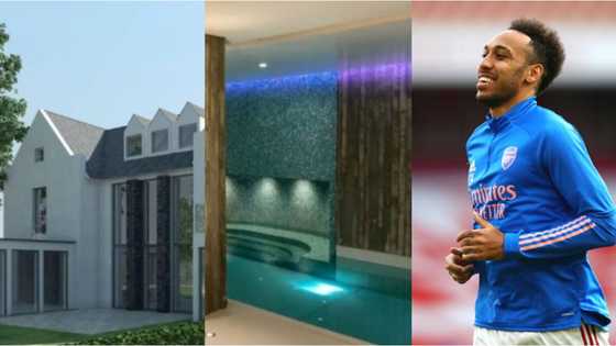 Inside Pierre-Emerick Aubameyang’s new luxury bespoke mansion with bar, pool, Jacuzzi, steam room, sauna and gym