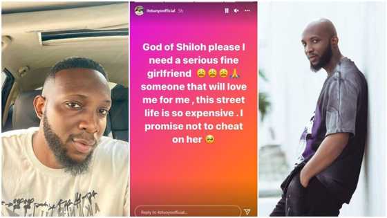 God of Shiloh: BBNaija star prays for girlfriend, promises not to cheat, Nigerians express mixed reactions