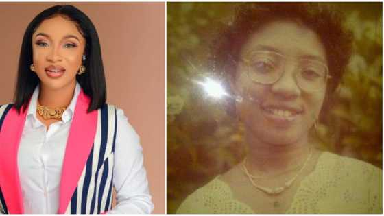Tonto Dikeh says she does not see any resemblance, highlights difference between her and late mom
