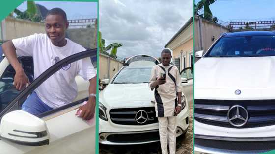 Man rejoices after buying expensive car for himself, shares video on Facebook to celebrate