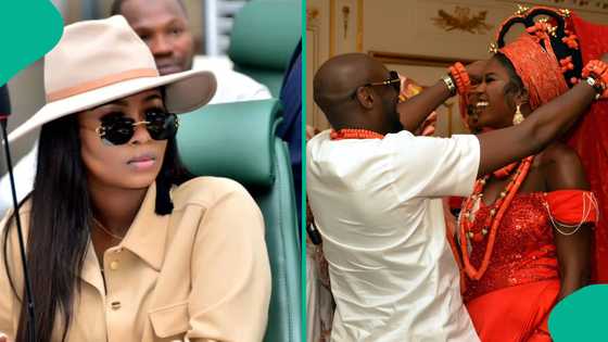 Natasha Idibia gushes over 2Baba, calls him hot husband, name ignites uproar: "Annie do pass this"