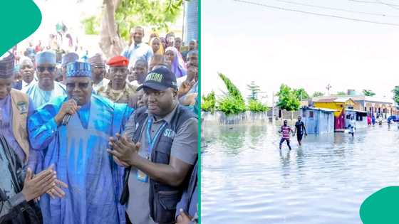 Tsohon shugaban majalisa ya kai agajin ambaliya a Yobe, ya tallafawa jama'a da miliyoyi