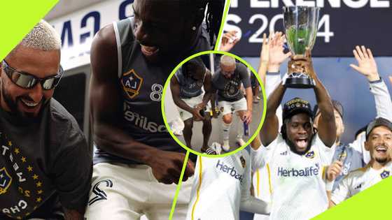 Ghana Winger Jams to New Song With LA Galaxy Teammates After Conference Win: Video