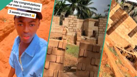 Man builds house in 3 weeks, gets Gerard stone-coated sheets for roofing, Nigerians ask questions