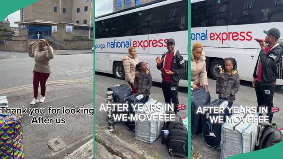 Nigerian family living in UK end their stay in town after many years, relocate to new place