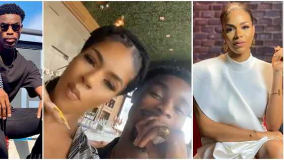 Fans happy as they sight BBNaija stars Neo and Venita Akpofure together for the first time in a while