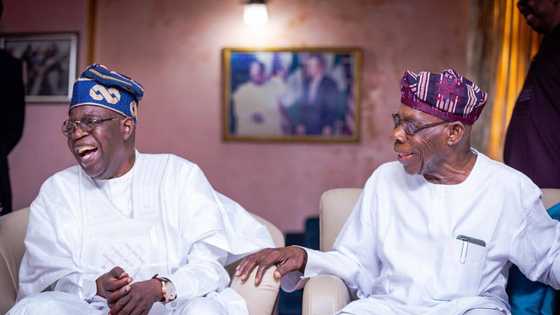 Just in: Tinubu sends fresh message to Obasanjo after visiting ex-president in Abeokuta