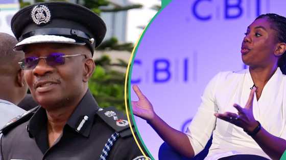 Again, Kemi Badenoch drags Nigerian police, speaks on how they 'stole brother's shoes, watches'