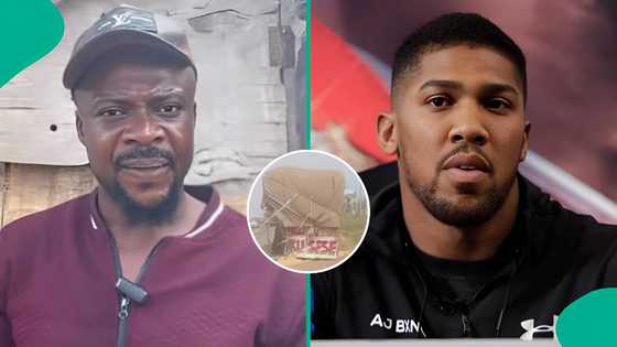 Eyewitness narrates how Anthony Joshua’s car crashed, blames driver - How the accident happened below