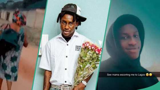 "Mothers are Gold": Heartwarming video of Shallipopi's mum seeing him off to Lagos goes viral