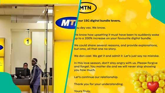 "A yafe mana," Kamfanin MTN ya ba da haƙuri kan karin farashin 'data'