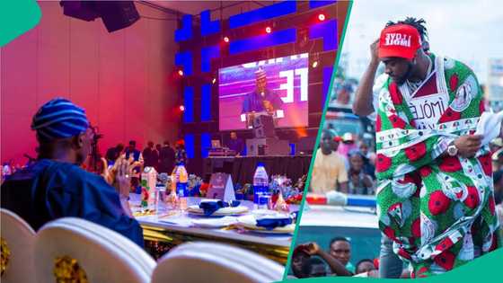 Moment APC gov sang Davido's trending track word-for-word at public event, video trends