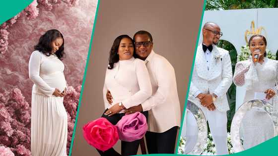 Tope Alabi becomes grandmother as daughter welcomes baby girl, shares pictures: "Congratulations"