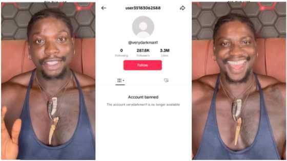 Verydarkman loses TikTok account after criticising Uche Jombo, Nkechi Blessing, skincare products