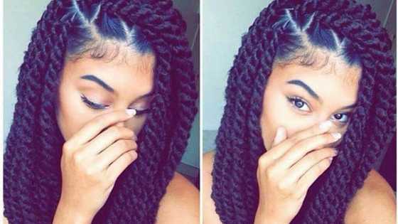 Amazing big twist hairstyles for the natural hair enthusiasts