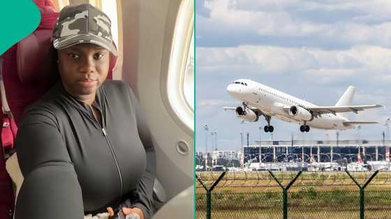 "Congratulations stranger": Lady documents relocation abroad, many flood her video with prayers