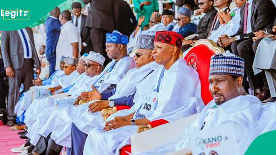 Manyan jam'iyyar APC da aka gani wajen tarbar gwamna Abba daga NNPP a Kano