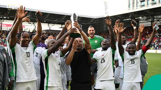 "After the Reggae play the Blues": Nigeria fans react after lifting Unity Cup vs Jamaica