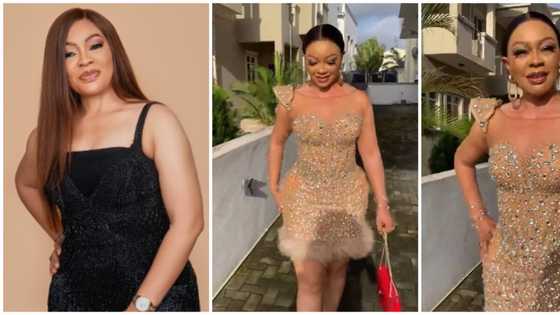 BBNaija Bryann's mother rocks N250k dress for finale, designer shares details