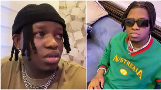 Is it until I die? Moment singer T-Classic almost cried after troll called him 'struggling artiste' on IG live