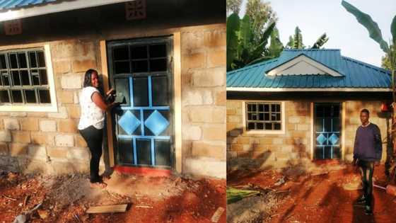 Amazing aunt builds nephew adorable house after being called homeless by peers