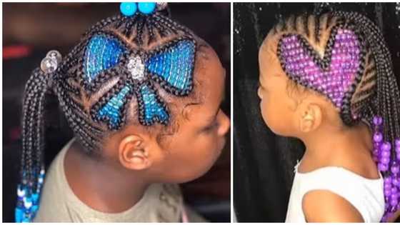 "How will the scalp receive fresh air?" Reactions to video of beaded hairstyles for kids