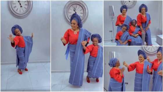 4 generations looking beautiful: Little girl, mum, grandma & great-grandma show off dance moves in viral video