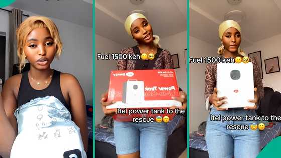 Lady who buys petrol N1,500 per litre gets Itel Power Tank for solar electricity, mentions price