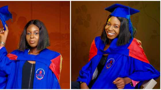 Nigerian lady emerges best student in a class of 127, stuns social media with adorable photos, stirs reactions