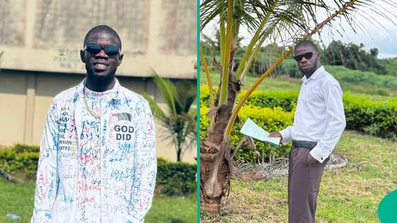 Man who returned to school after 1 year of suspension shares result he graduated with