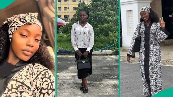 Pastor's daughter seen cutting off artificial nails on her way home to parents' house, video trends