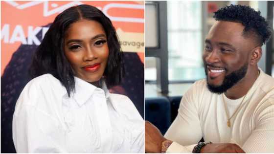 "Declare your love openly": Tiwa Savage dares people in her DM, BBNaija's Pere makes moves, Nigerians react