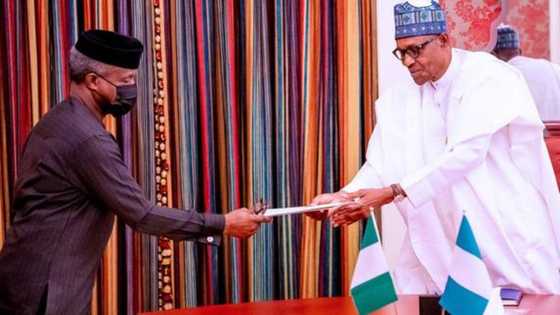 Duk da yana Landan, Buhari ya tuna da Osinbajo yayin da ya cika shekara 65 da haihuwa