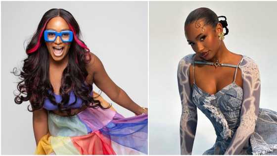“I wonder how we have the same parents”: DJ Cuppy reacts as sister Temi breaks internet with swimsuit photos