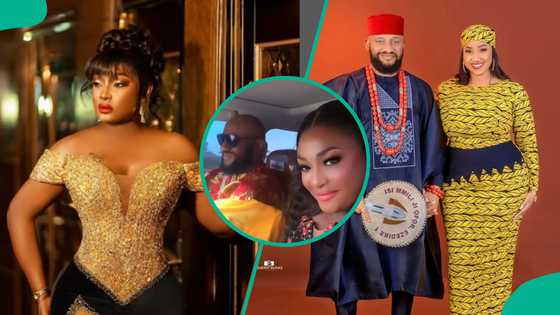 New video of Yul Edochie and colleague Lizzy Gold at function gets people talking: “Patterns don’t lie”