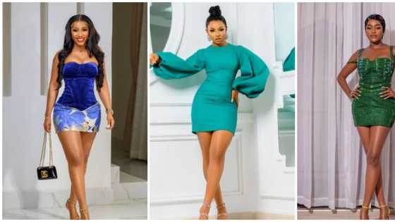 Keeping it chic and short: Mercy Eke, 6 other fashionistas slay in mini dresses