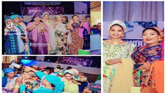 Manyan Jaruman Kannywood Mata, Tsoffi Da Na Yanzu Sun Hadu A Wajen Liyafar Kungiyarsu, Sun Girgije A Bidiyo