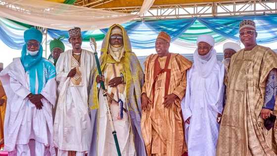 Hotunan jiga-jigan da suka dira masarautar Gaya naɗin sarautar sabon sarki