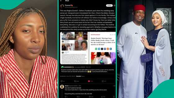 Nigerian lady digs out old interview of Regina Daniels’ father, shares 1 big warning he gave her
