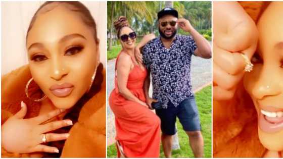 I can do what I want: Rosy Meurer says, flaunts ring after Olakunle Churchill confirms their marriage